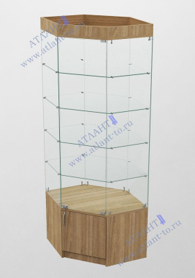 8ТДК-Витрина из стекла серия "Бюджет"