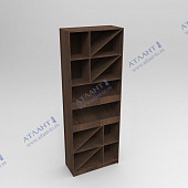 Стеллаж винный с ячейками и 2-мя наклонными полками ВВП-5