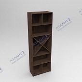 Стеллаж винный с ячейками и крестовиной ВВП-10